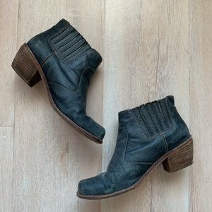 Anthropologie Latigo Panama Ankle Boots 7.5